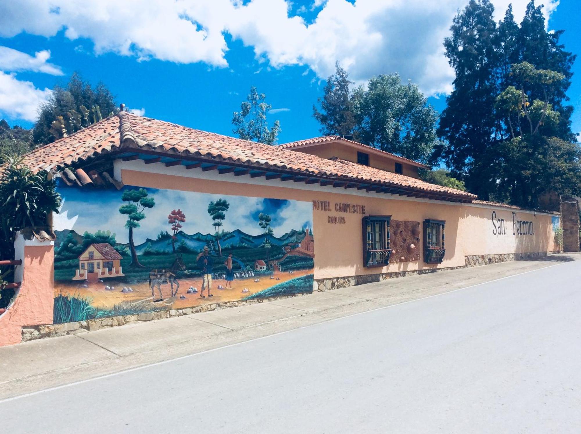 Hosteria Campestre San Fermin Raquira Exterior photo